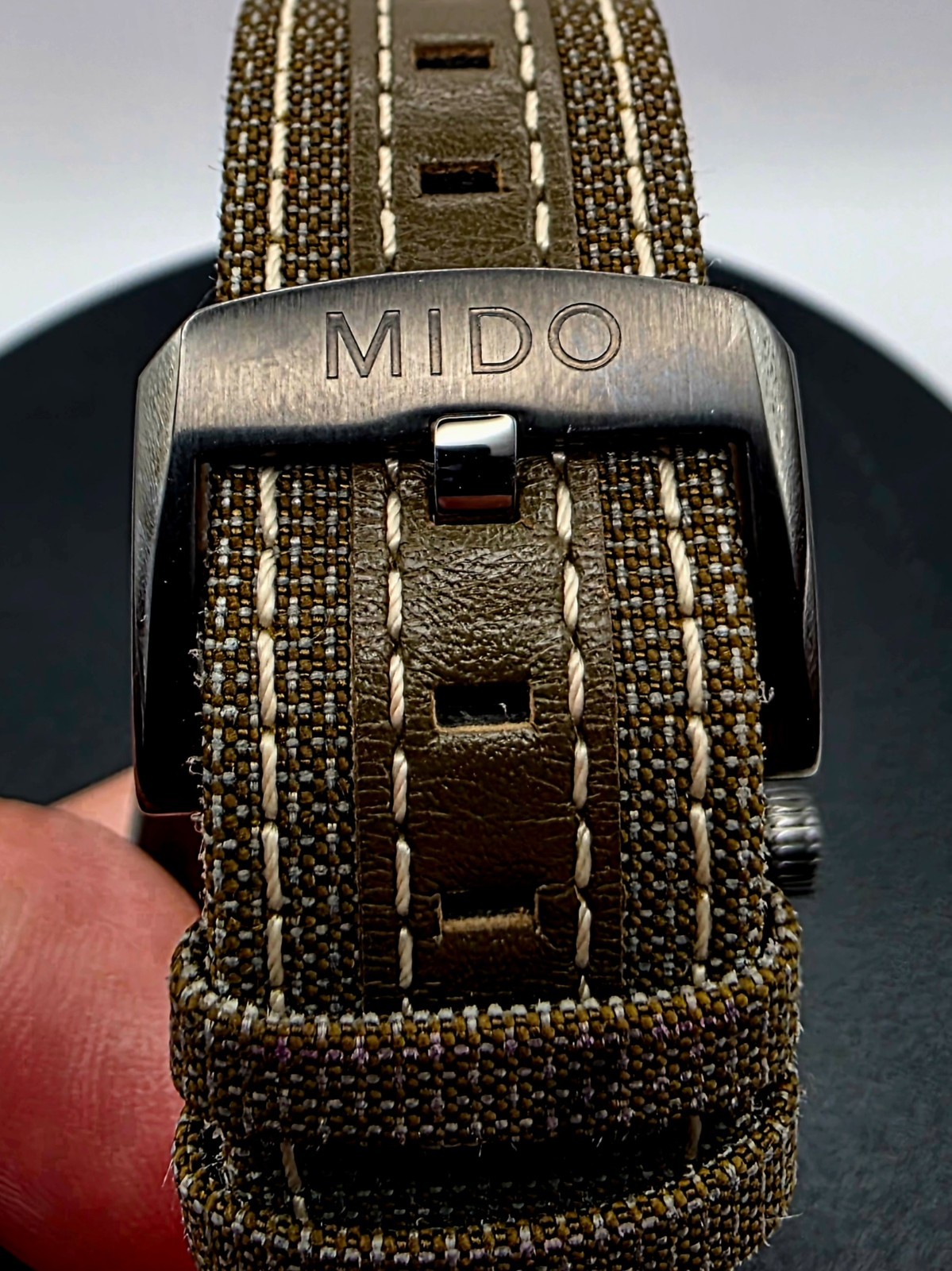 MIDO Multifort Chronometer COSC 42mm, Gunmetal & Brown MINT Condition full set!