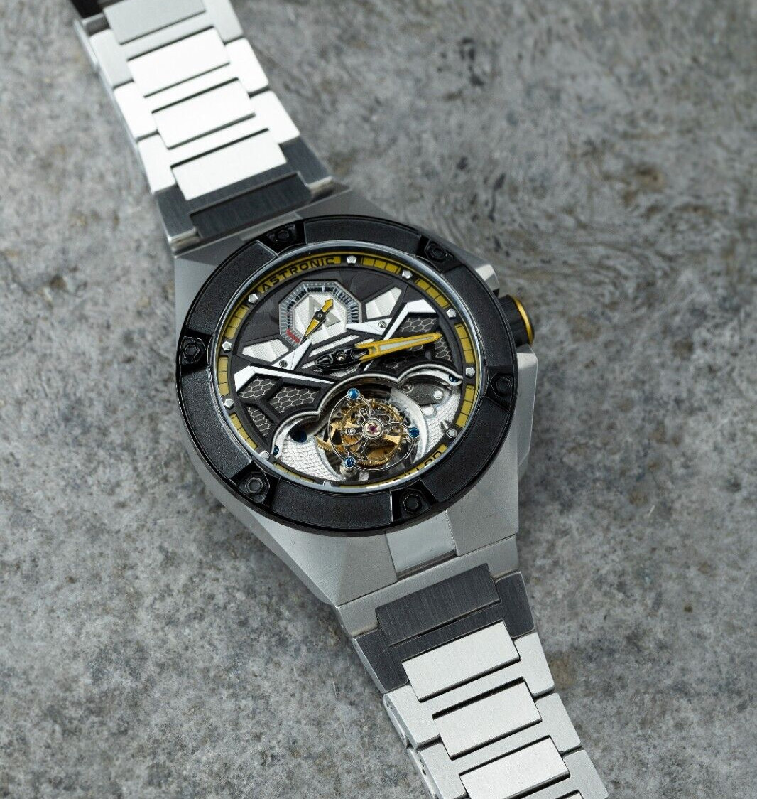 Astronic 3D Co-Axial Flying Nighthawk Tourbillon Watch