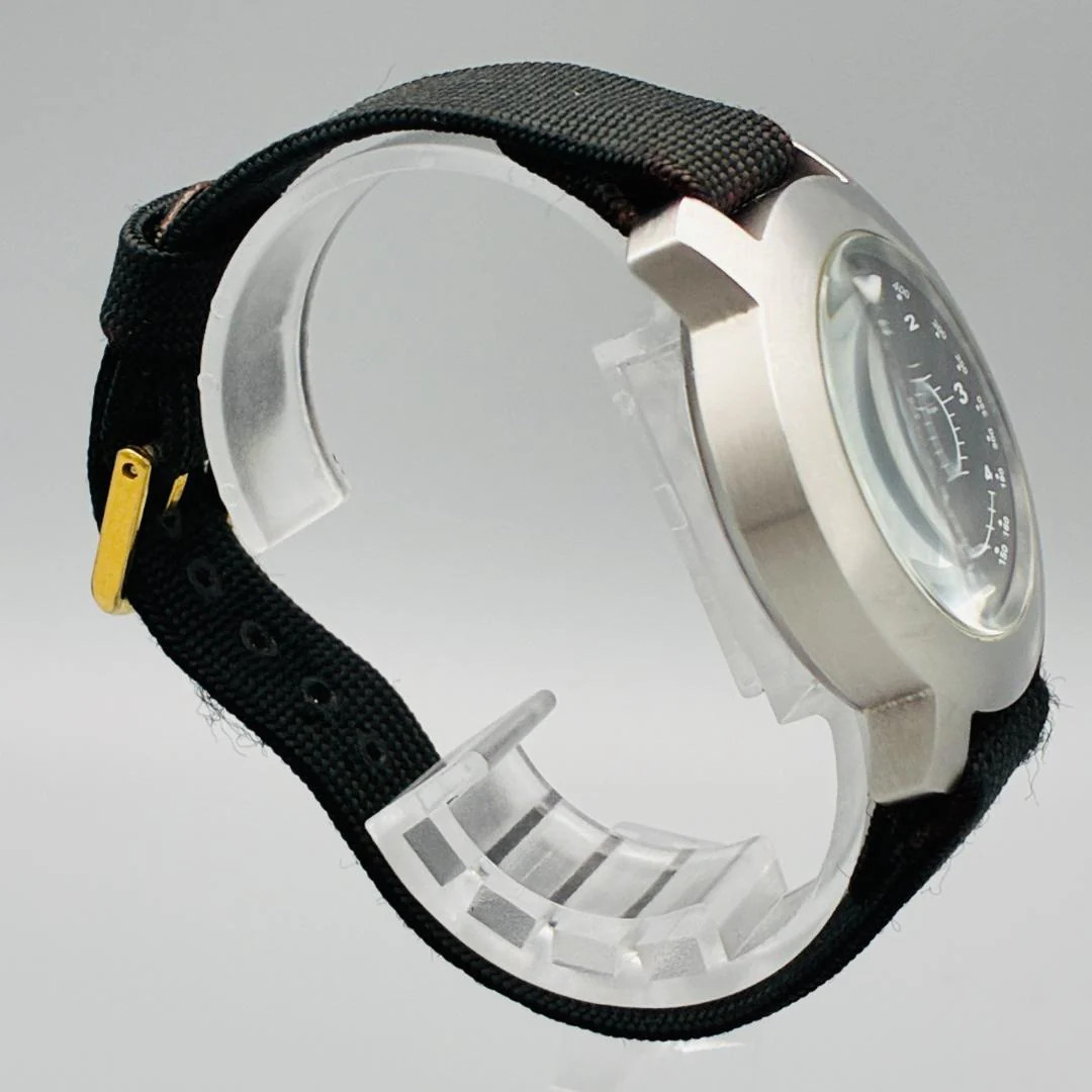 BOSE Quartz 38mm Black Red Hand Watch
