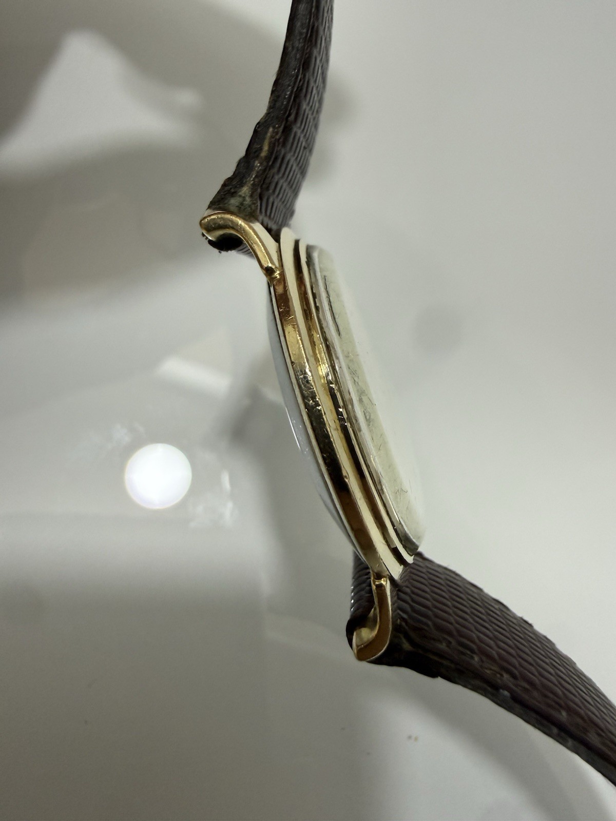 Vintage LeCoultre Manual Wind 10K Gold Filled Men’s Watch Small Seconds 1950s