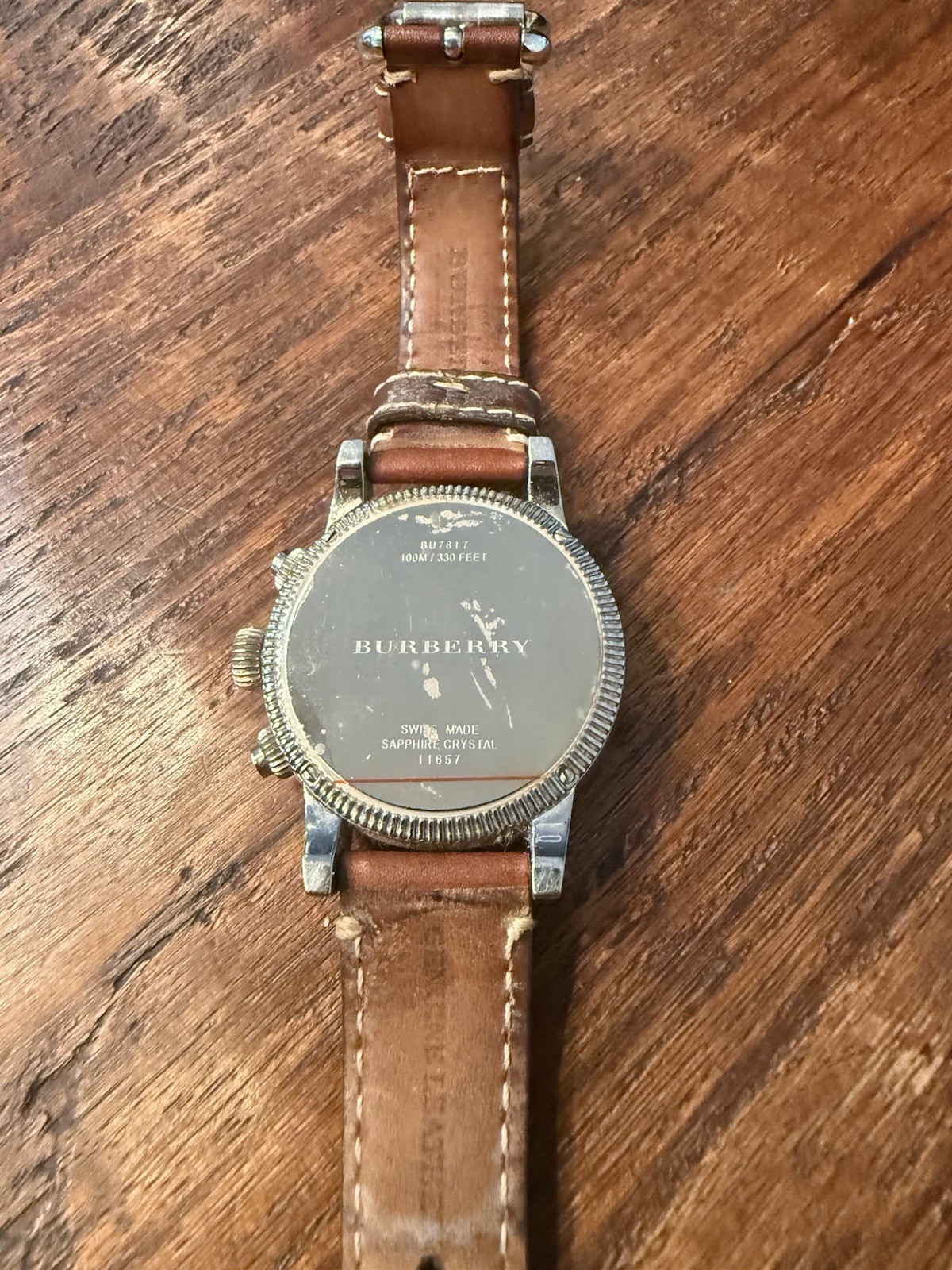 Burberry Men Watch Chronograph BU7817 “The Utilitarian” 100m 330ft Resistance