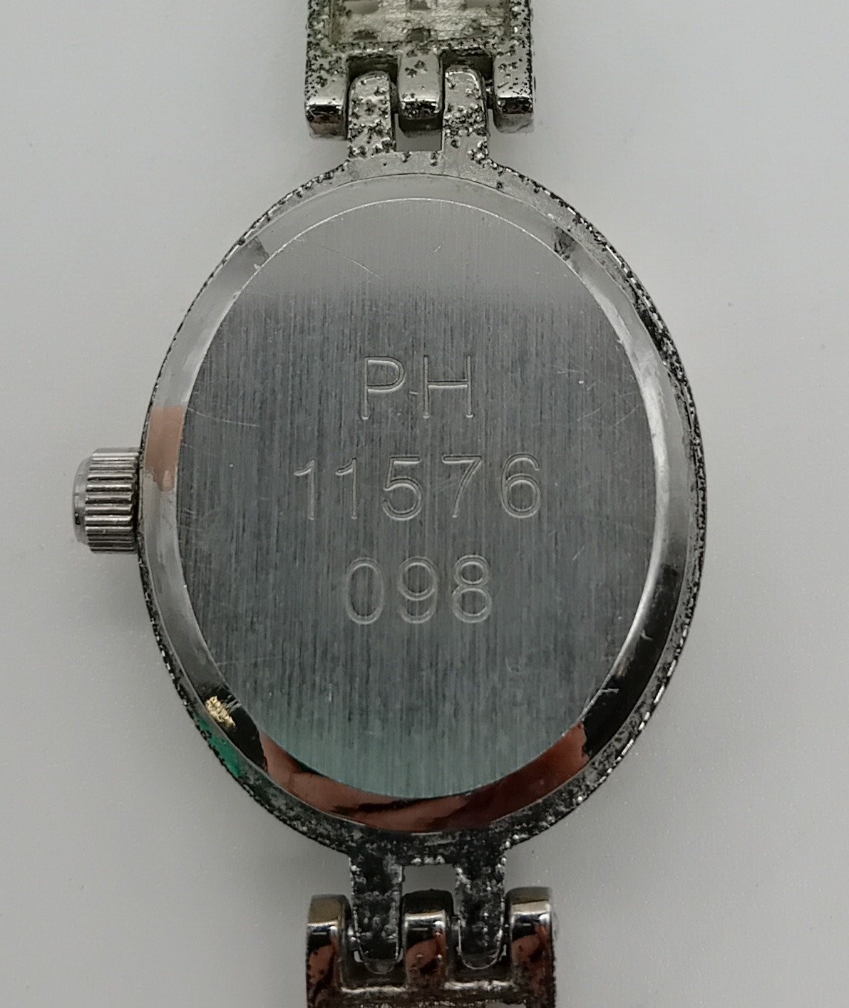PH Women’s Silver Wristwatch Stick Indexes Pre-Loved