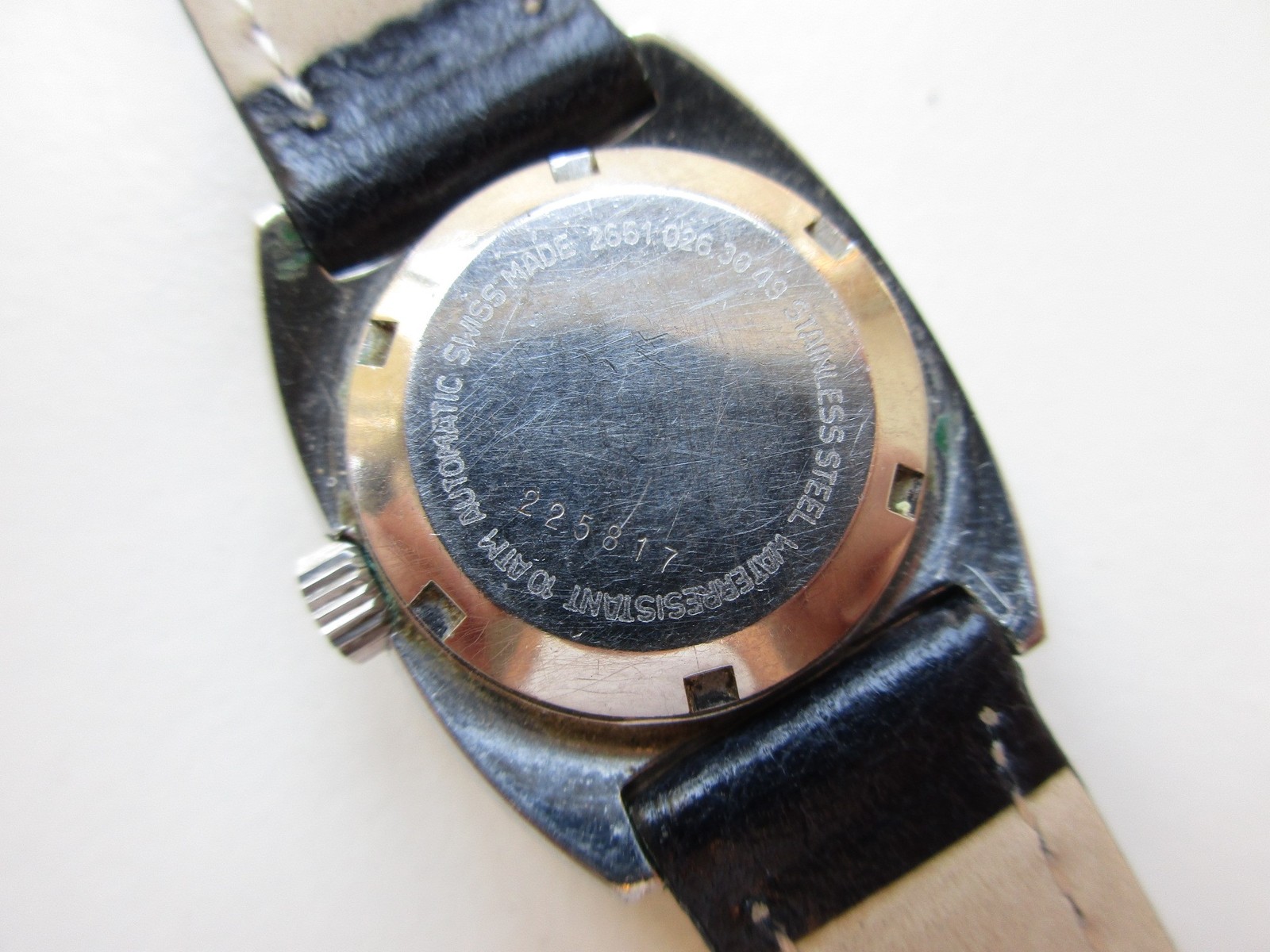 Dugena woman’s stainless woman’s watch – ETA cal. 2651 automatic – running