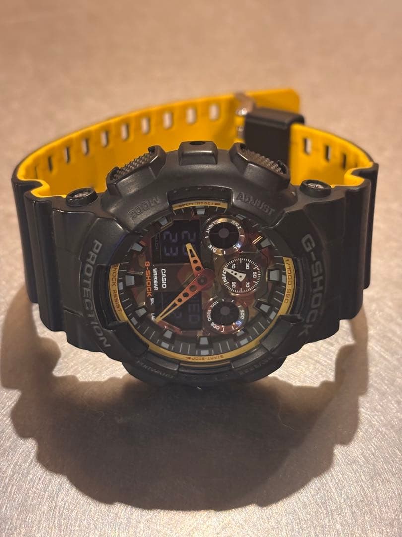 Casio G-Shock GA-100BY Camouflage Resin Watch