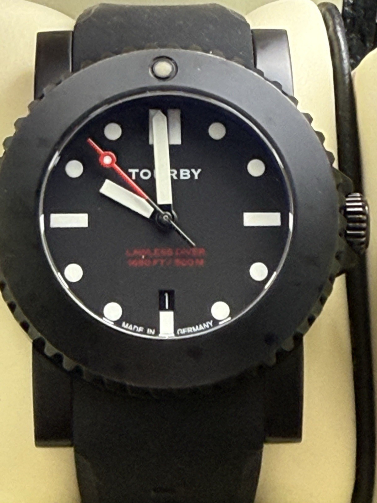 Tourby Lawless Diver 45MM Black PVD, UBER THICK CHUNKY MONKEY~1650’ 500M Depth