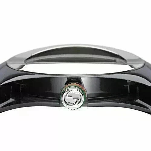 Gucci Sync XXL YA137101 Men’s Quartz Rubber Band Watch New In Box