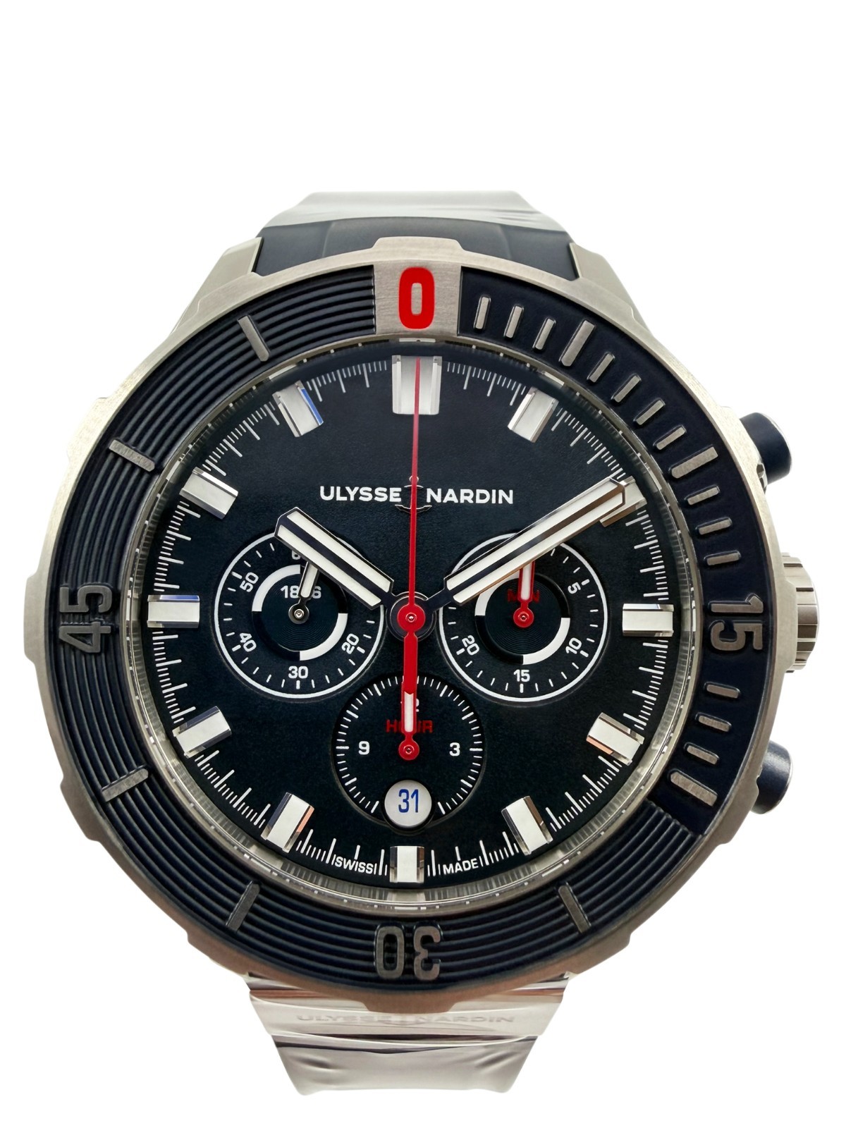 Ulysse Nardin Diver Chronograph Blue Men’s Watch – 1503-170/93