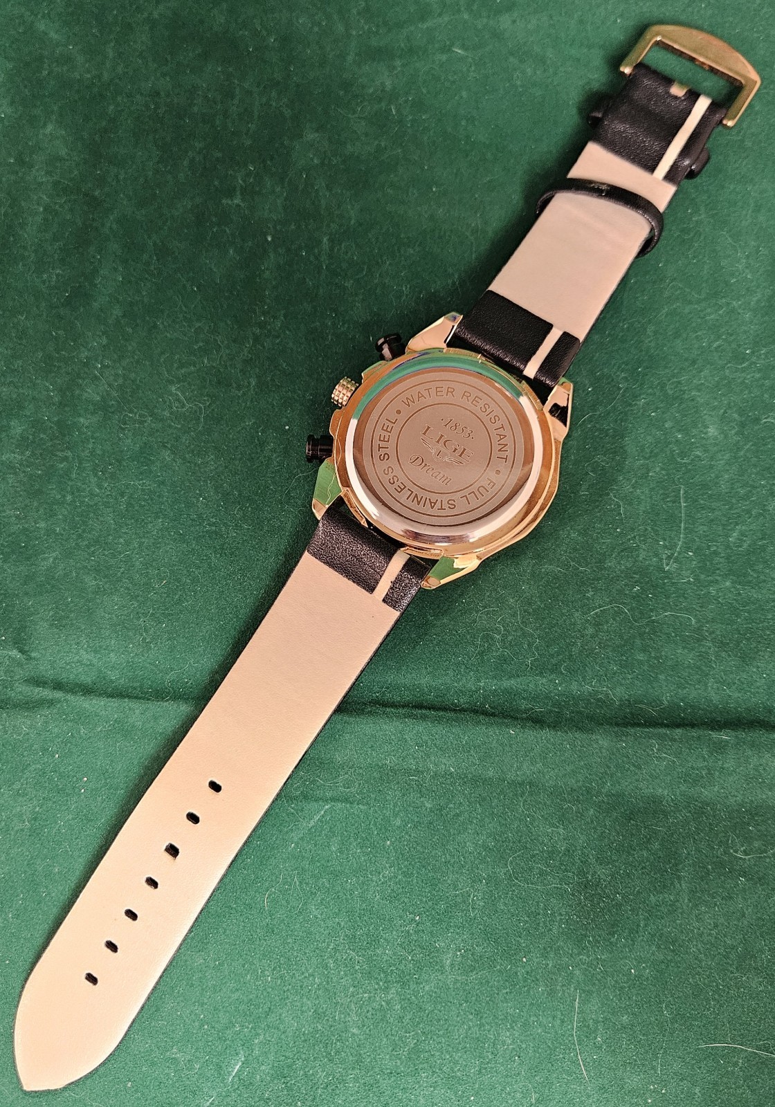 Lige 1853 Dream stainless steel watch