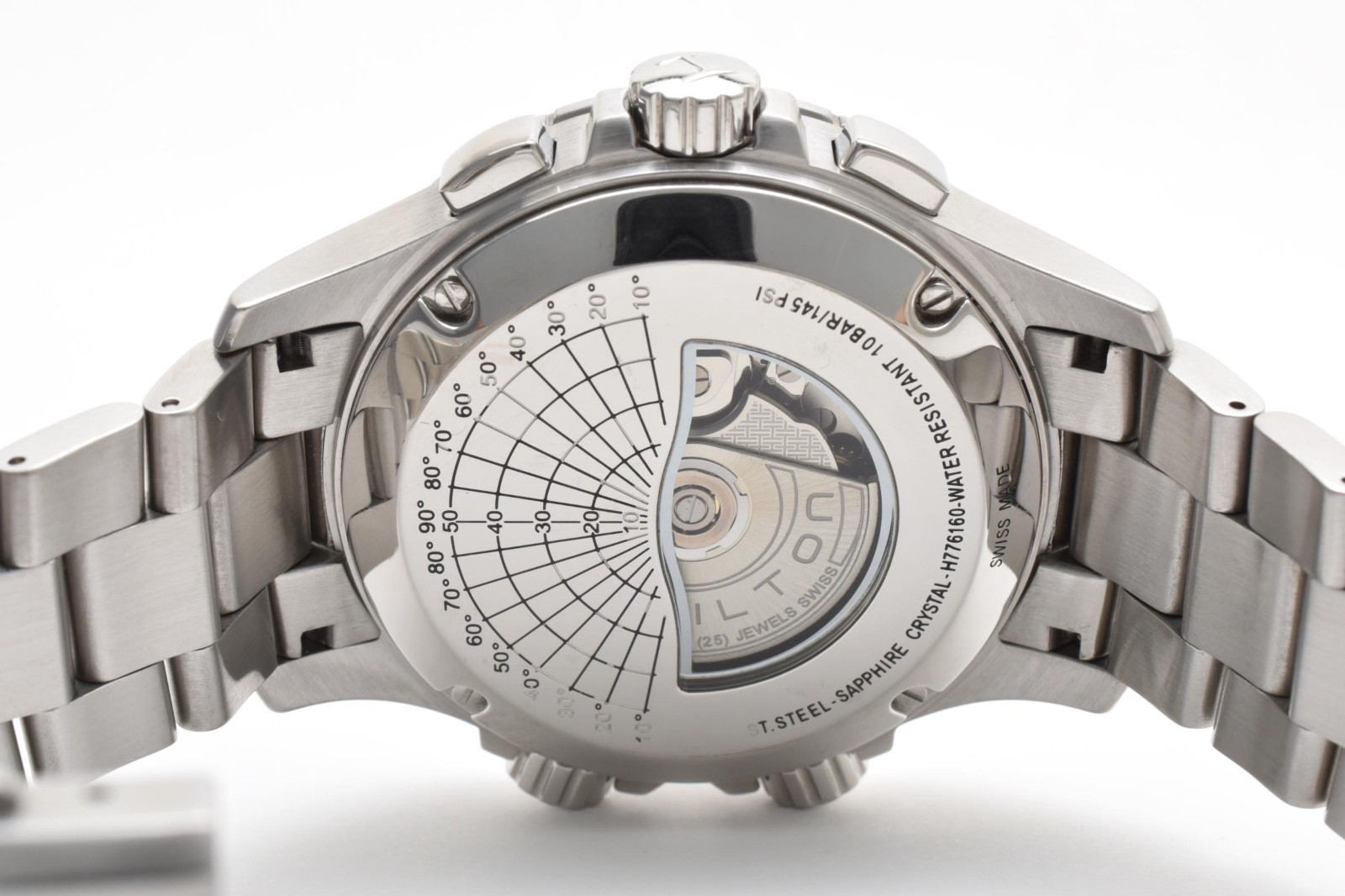 [Box,Paper] MINT Hamilton Khaki X-Wind Auto Chronograph Men’s Watch Japan