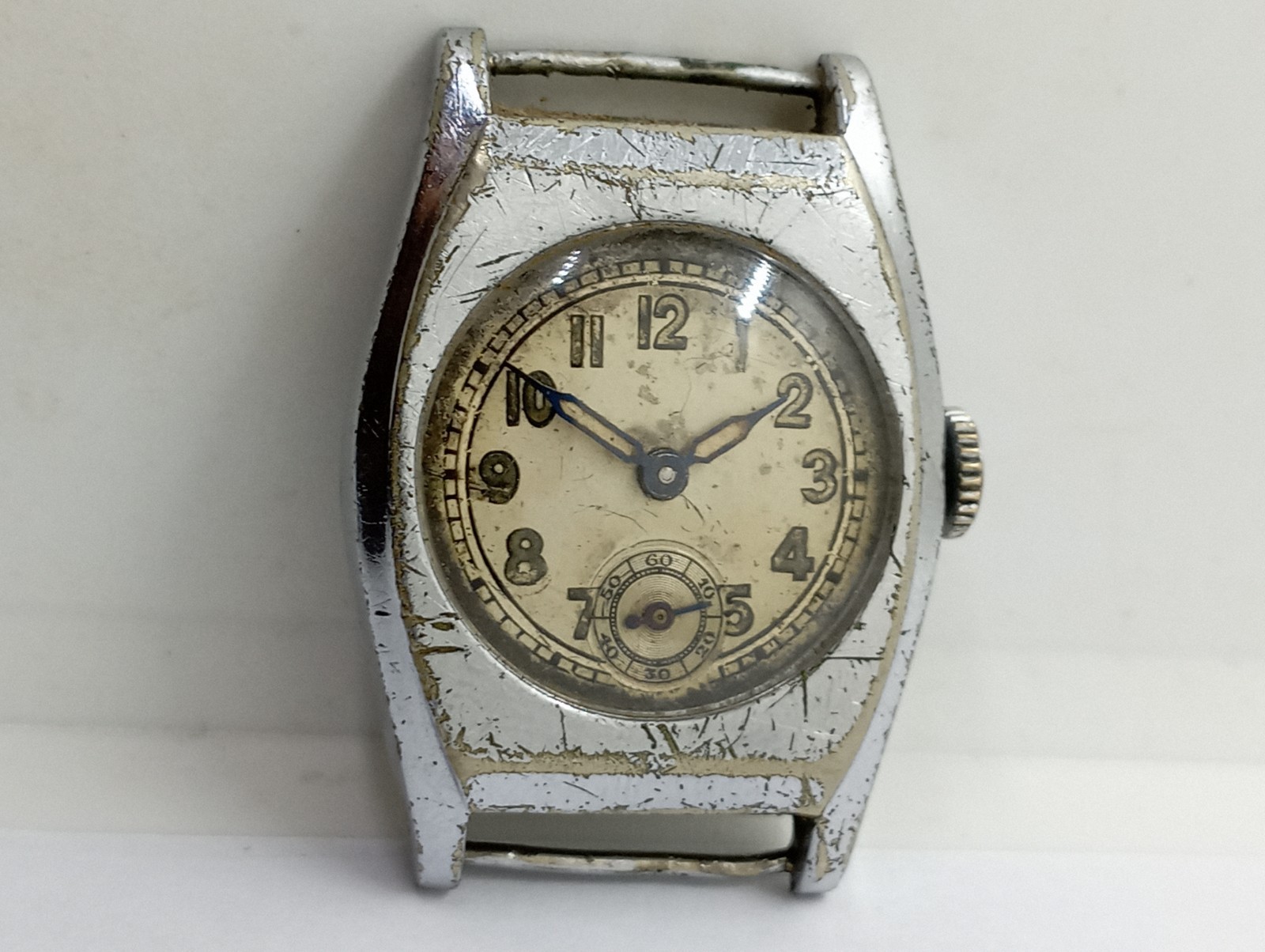 Vintage Tank Watch Cal. Cupillard 233 From 1920’s Military Working Very Well