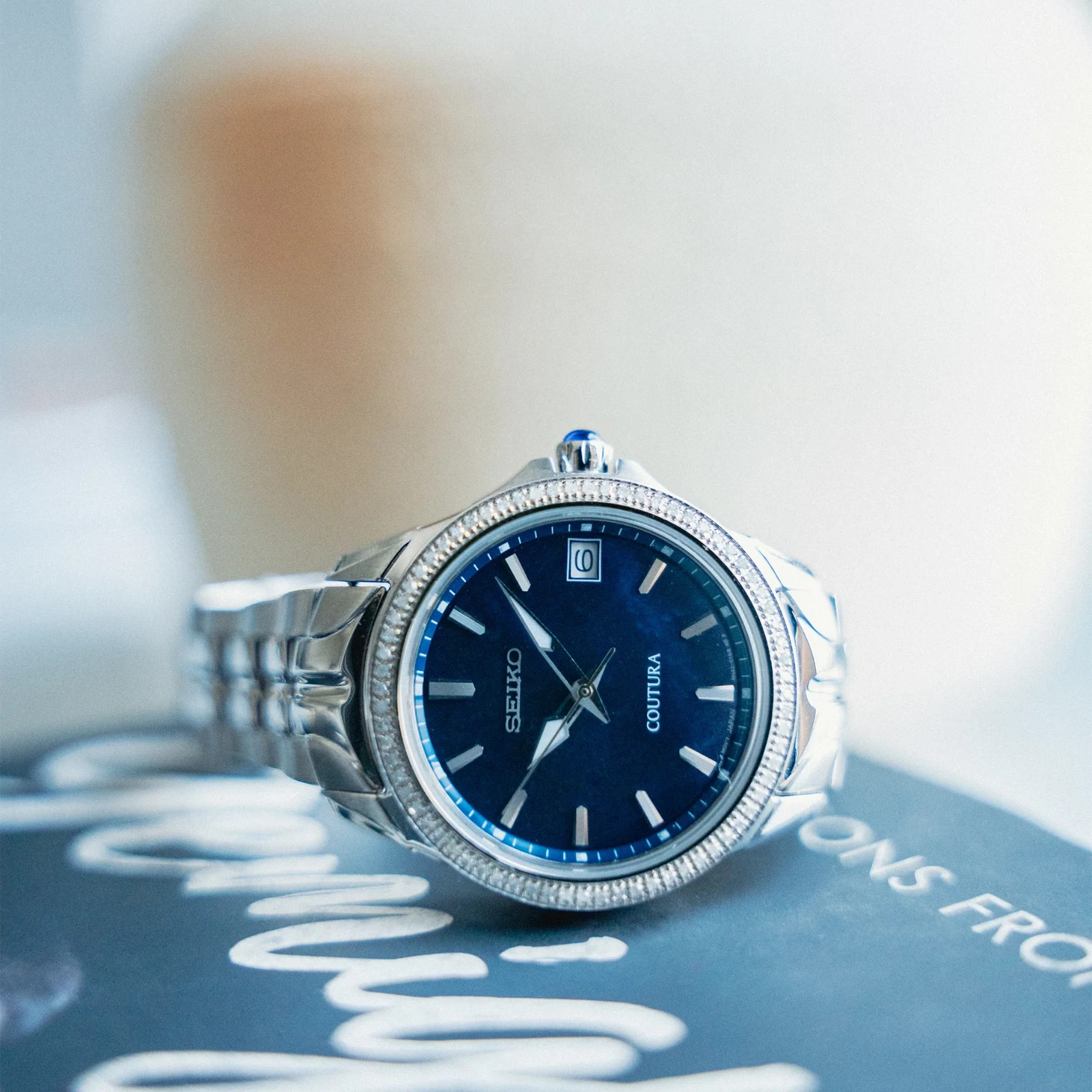 Seiko Coutura 34mm Sapphire Quartz 10 Bar Women’s Watch