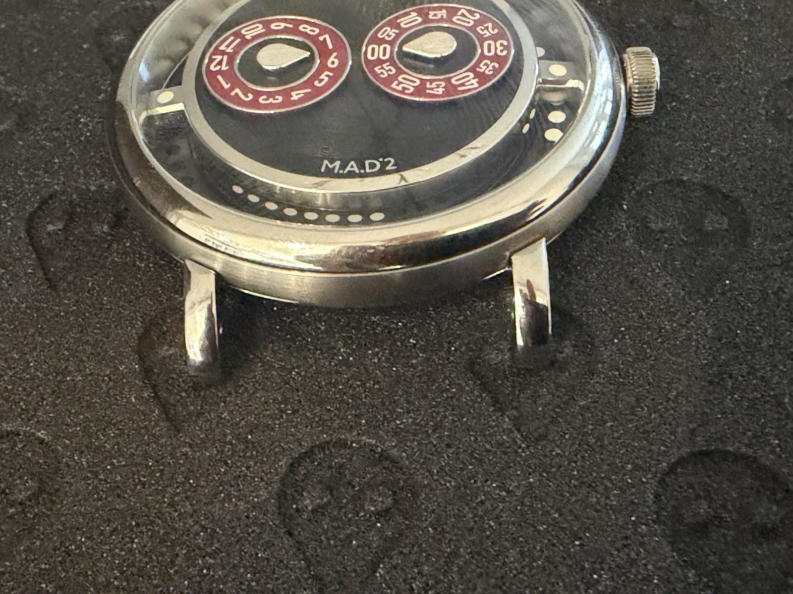 MB&F M.A.D.2 R&B Red & Black with Box and All Accessories, redemption