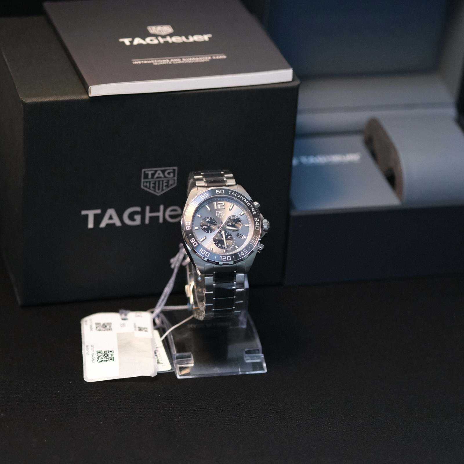 Authentic Unworn FULL SET TAG Heuer Formula 1 Quartz Chronograph CAZ1011.BA0843