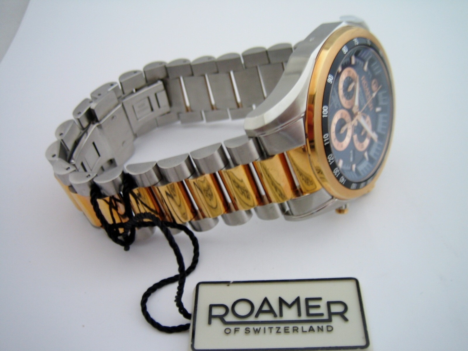 ROAMER WATCH MENS ROCKSHELL MK 111 220837 49 45 20 STAINLESS STEEL SWISS GENUINE