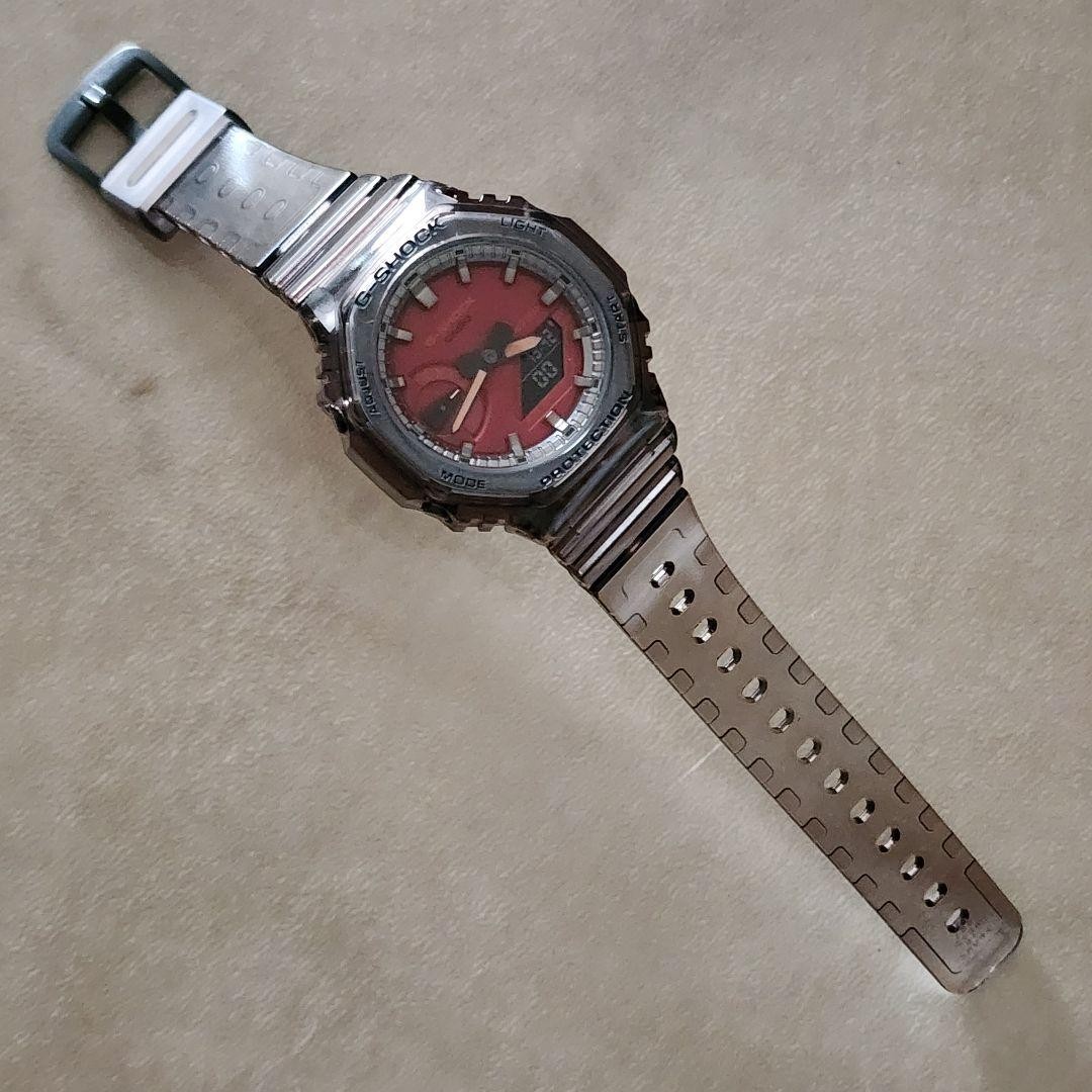 CASIO Casio G-SHOCK GMA-S2100 Red Red Custom