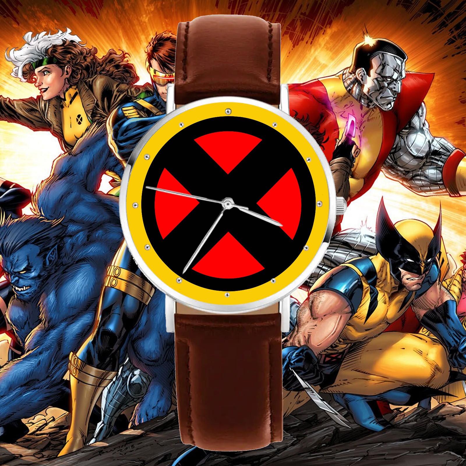 X-Men Symbol Multicolor Watch Collection