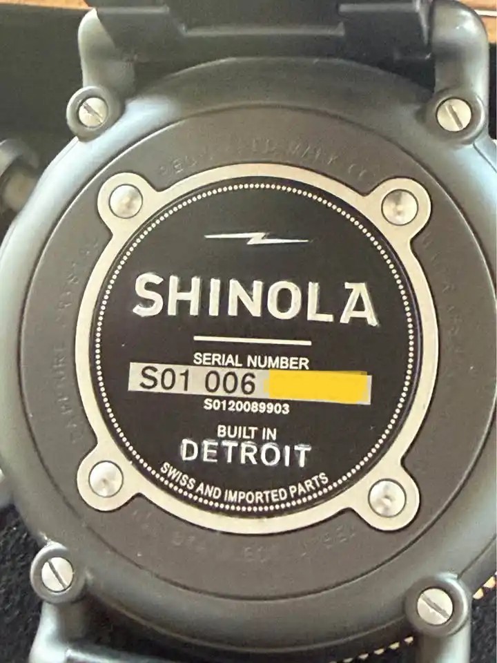 Shinola Runwell Sport Chronograph PVD Steel 48mm Quartz