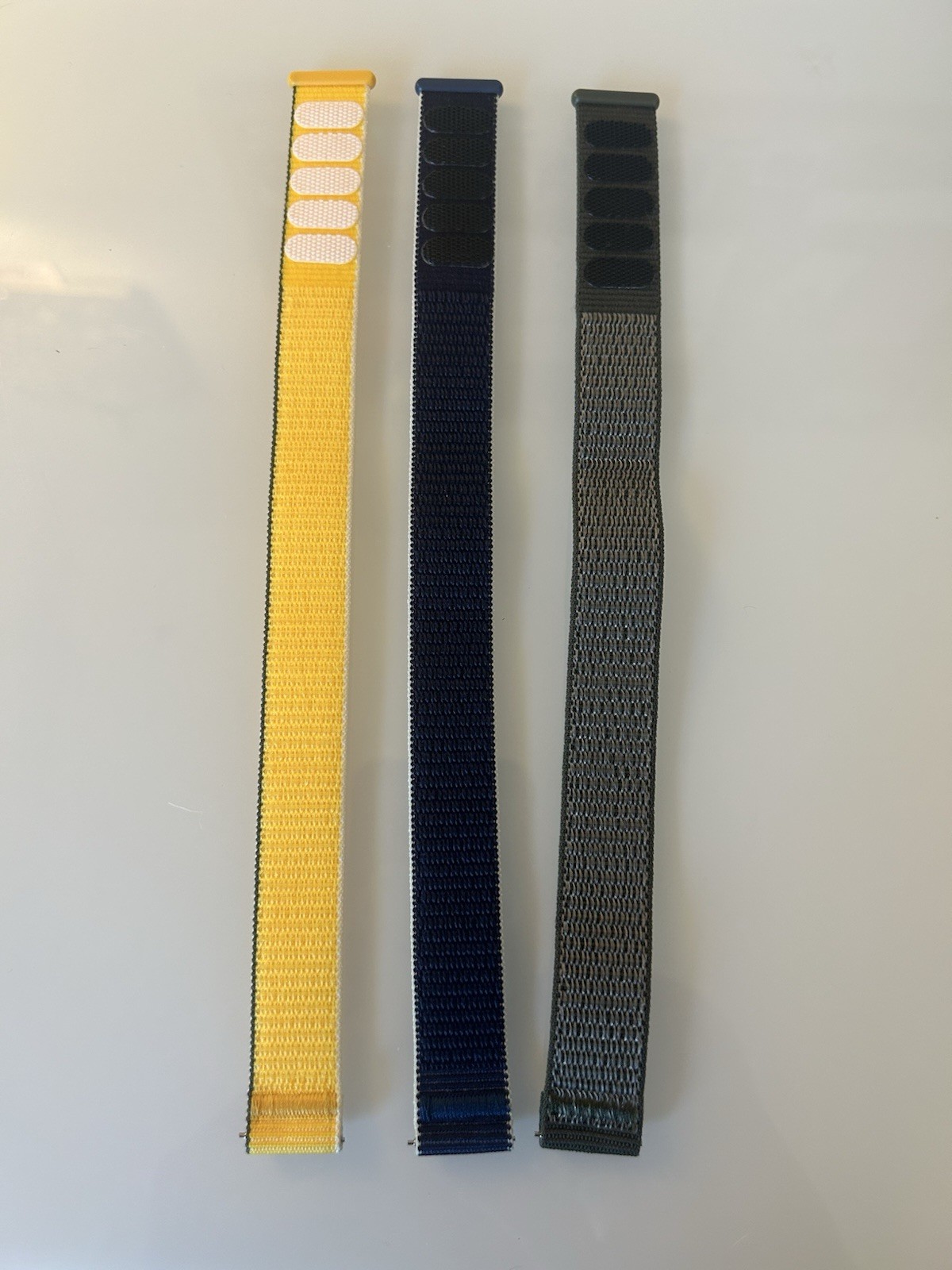 RZE Urbanist Titanium Quartz Watch Yellow Dial Black Nylon Strap 36mm Box