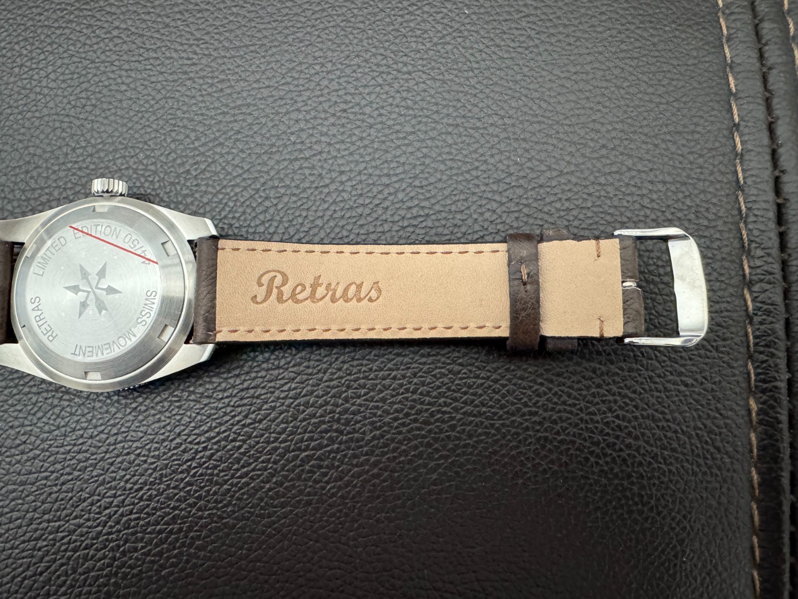 Retras Swiss Automatic Diver Watch 38.5mm STP 1-11 Limited Edition 1 of 50 Rare