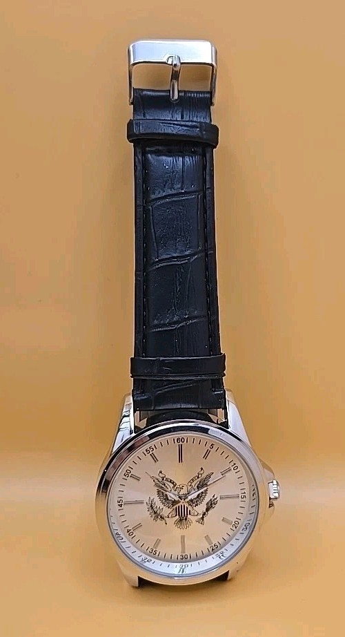 E Pluribus Unum Wristwatch, Featuring the Great Seal of the United States Emblem