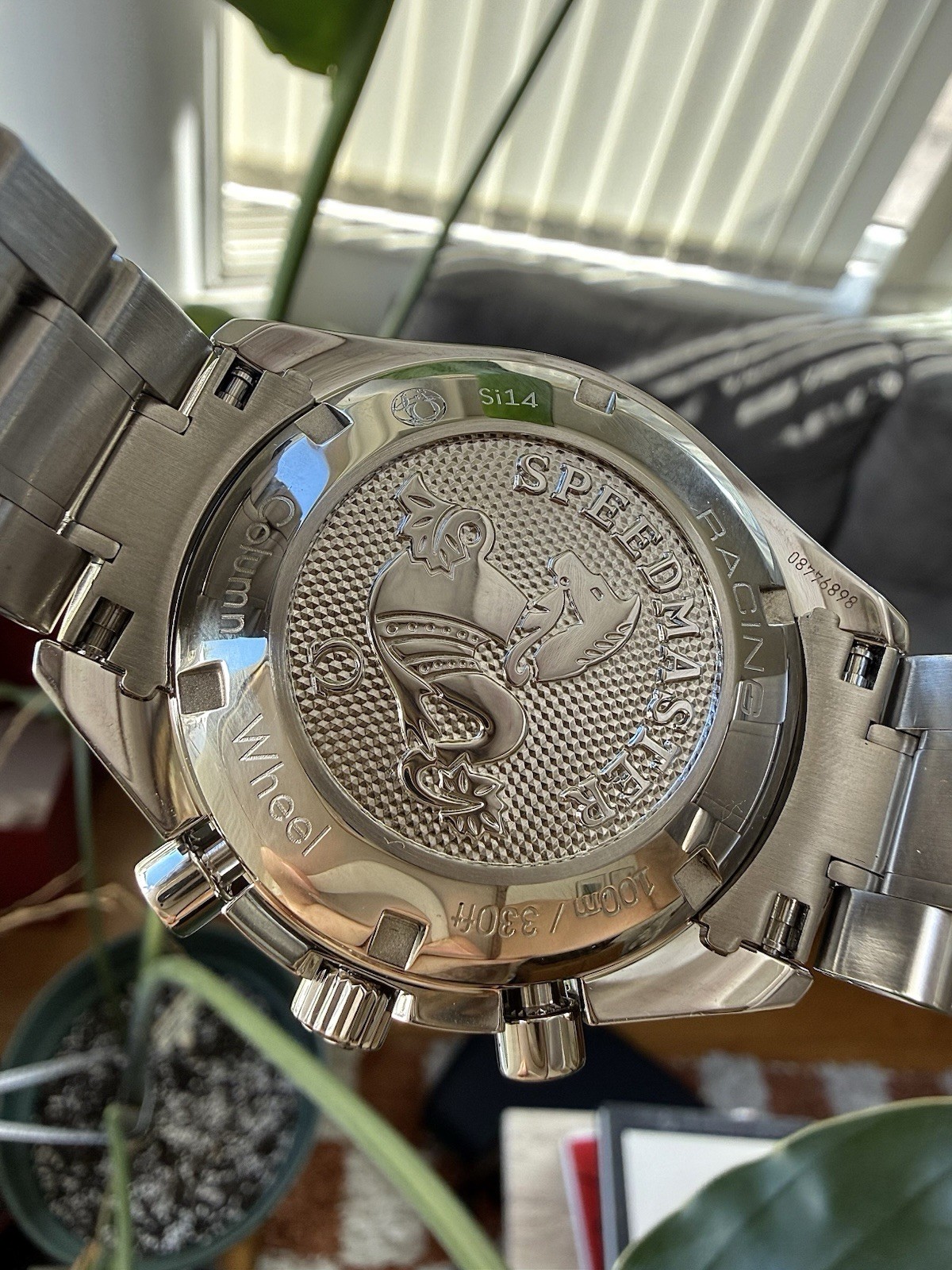 Omega Speedmaster Racing White 2024 Full Service 2026 Box 326.30.40.50.04.001