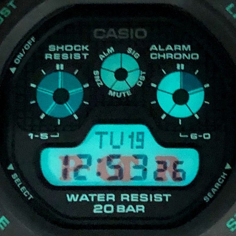 G SHOCK G SHOCK DW 5900 POTR First Collaboration Model Yoshida Bag Porter Turquo