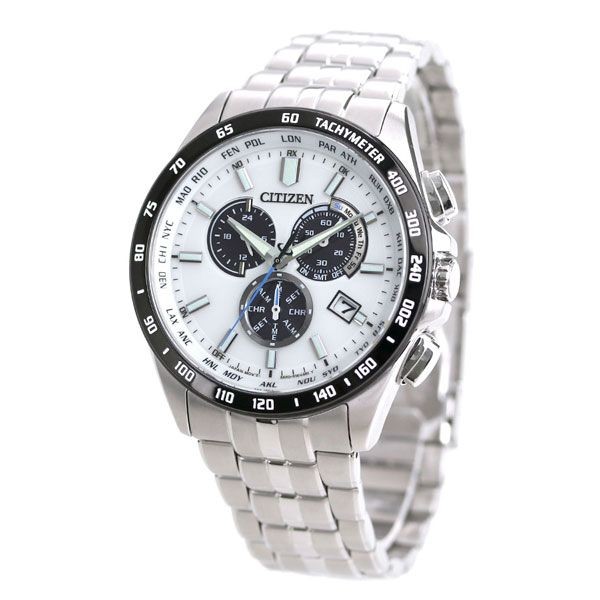CITIZEN Men’s Watch CB5874 90A CITIZEN Collection Eco Drive Radio Clock Direct F