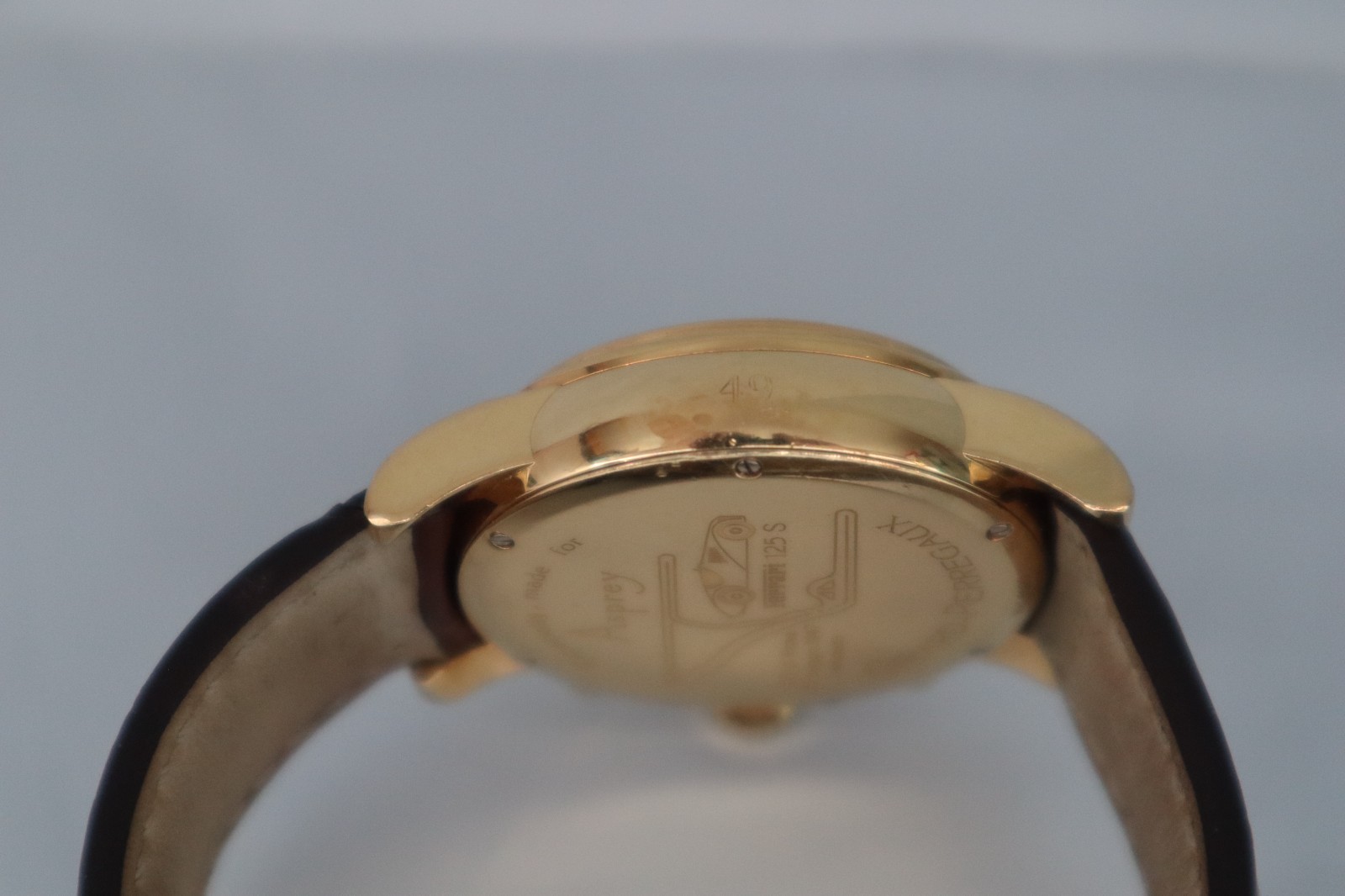 Rare Girard Perregaux Farrari Edition Made For Asprey 8020 Gold Watch #20739