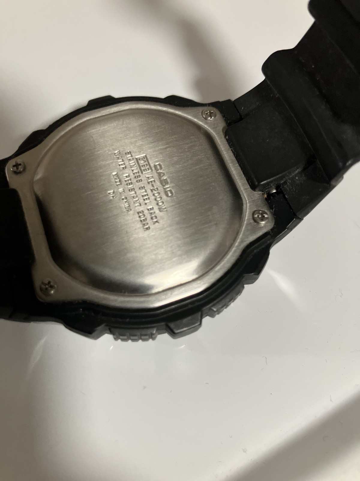 Casio AE2000W-1AV Sport Digital-10 Year Battery-World Time (Model: