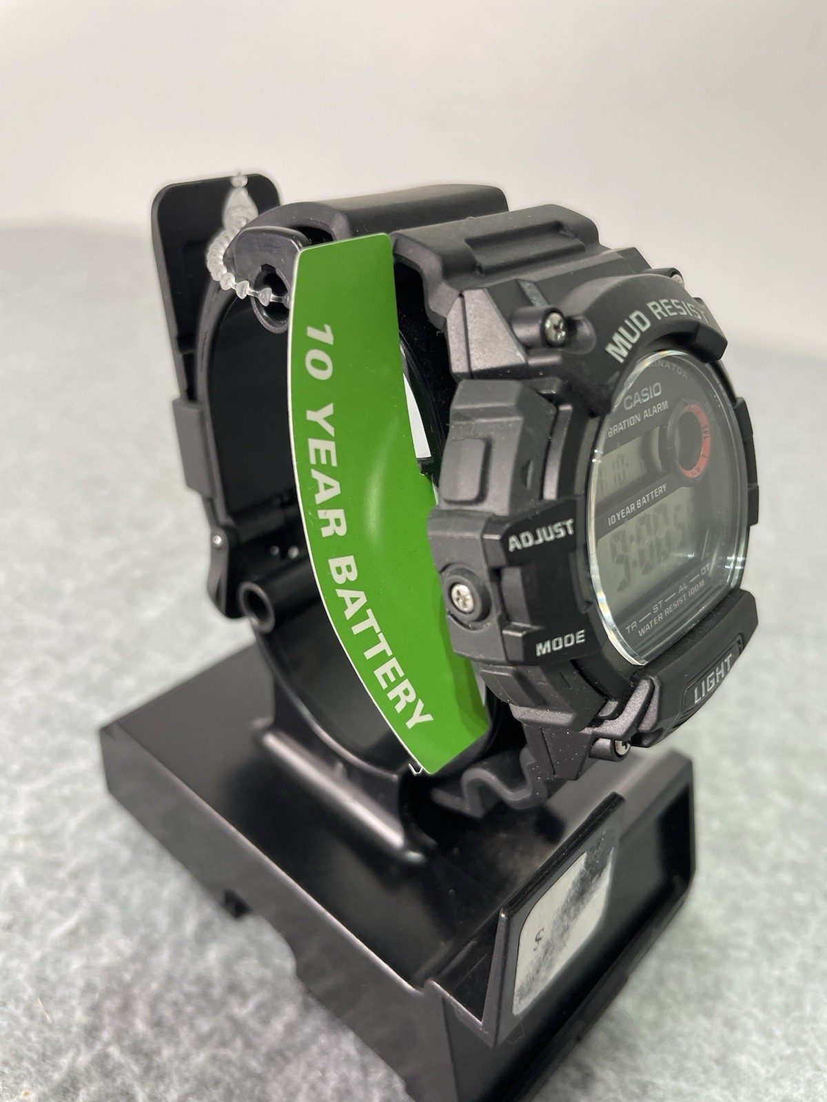 Casio TRT110H-1AV Mud Resist 10 Year Battery Vibration Alarm Watch New
