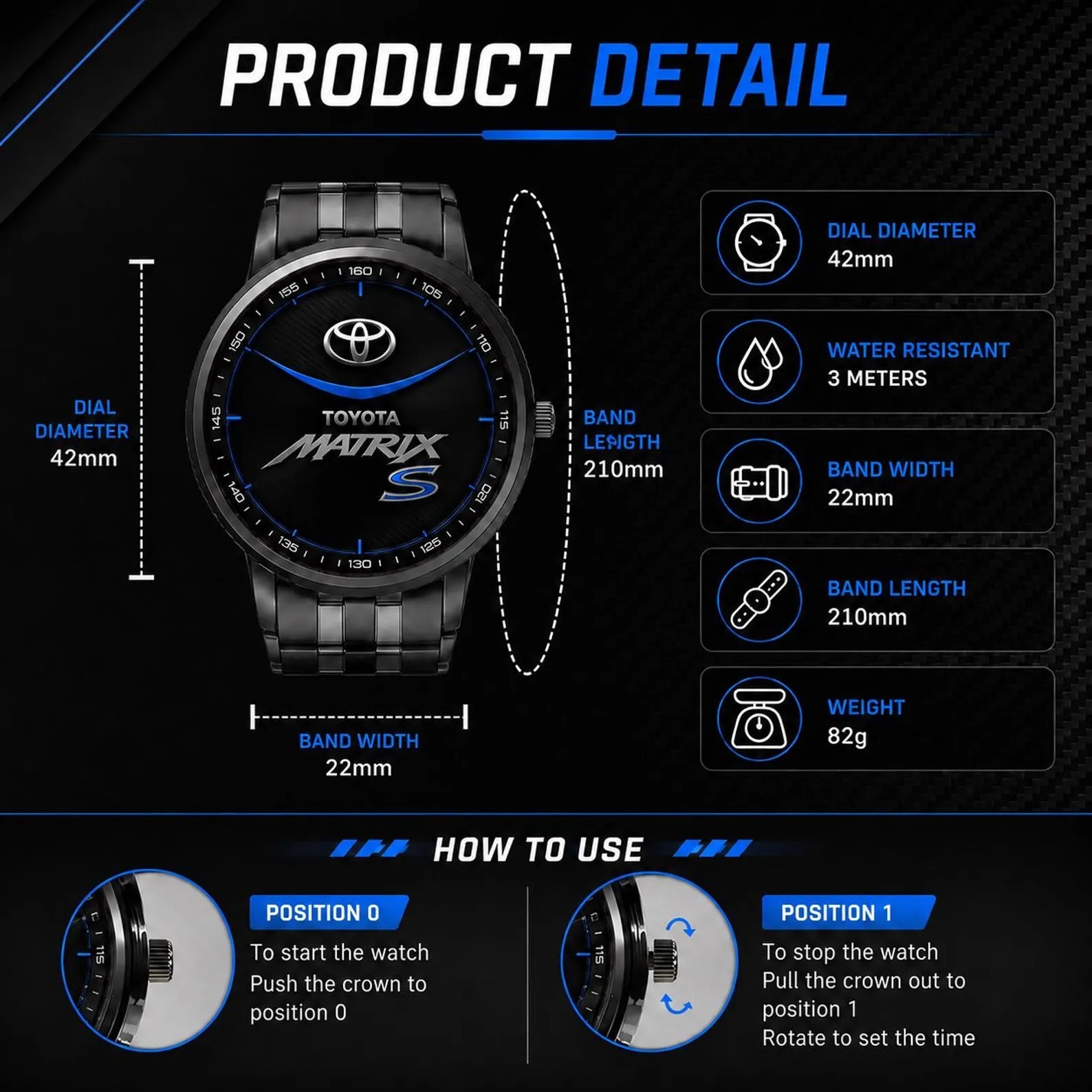 Supercar Inspired Watches Custom Men’s Gift for Car Enthusiasts custom name