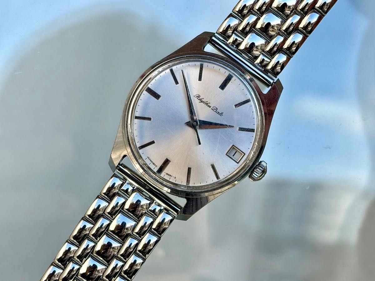 Citizen Rhythm Date 60’s hand wound vintage wristwatch