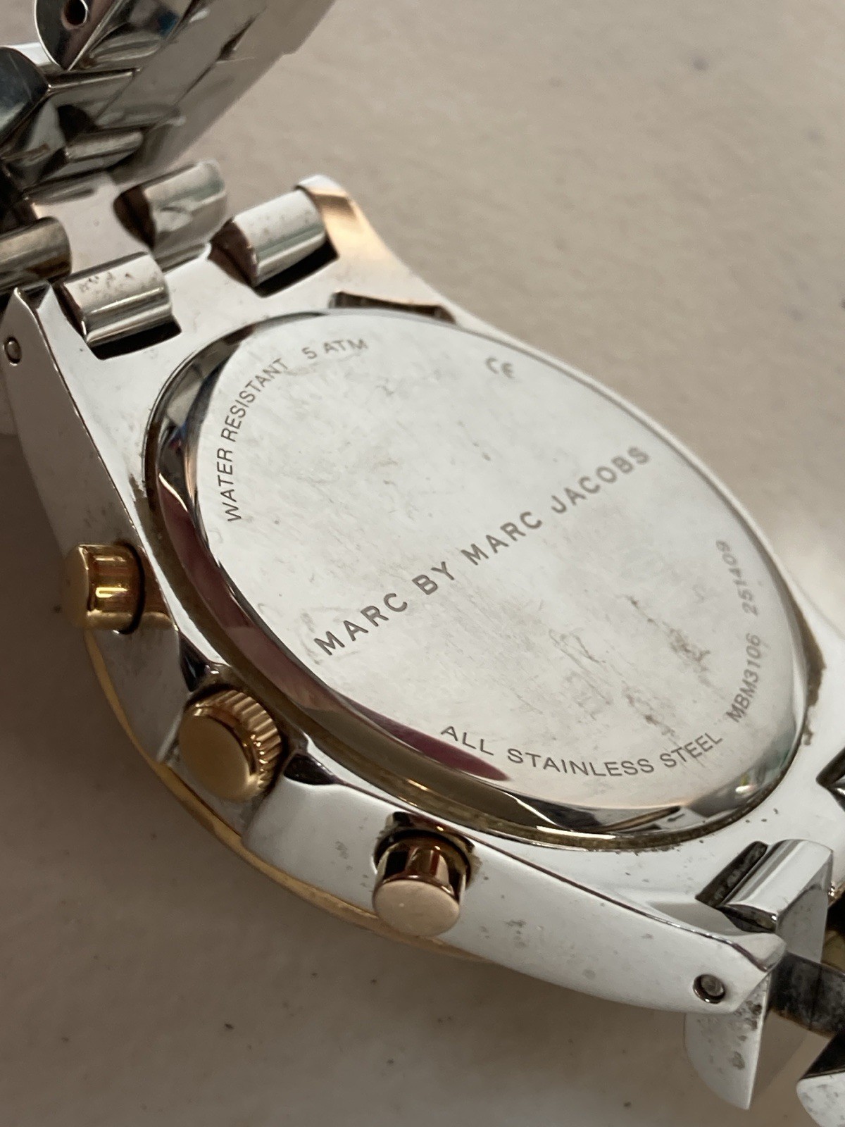 Marc By Marc Jacobs MBM3106 Women’s Multi-Function Quartz Watch **READ**