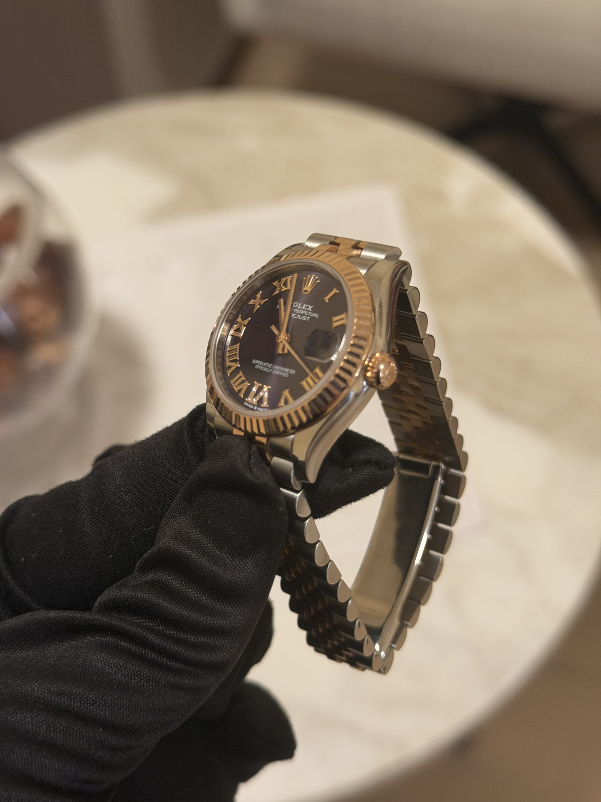 Rolex DateJust Aubergine VI Diamonds 2025 31MM