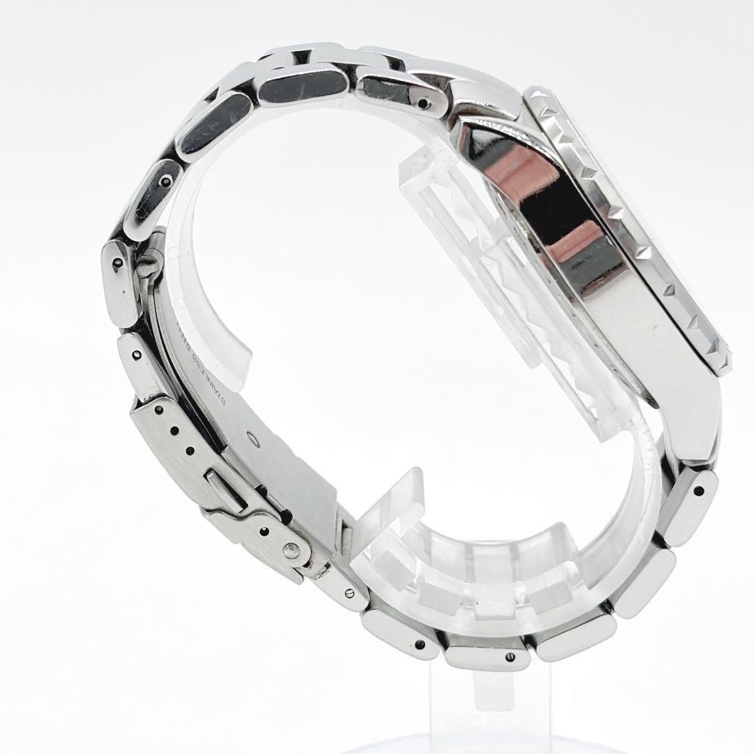 COGU ITALY Automatic Watch Stainless Steel Bracelet Black Dial Multicolor Index