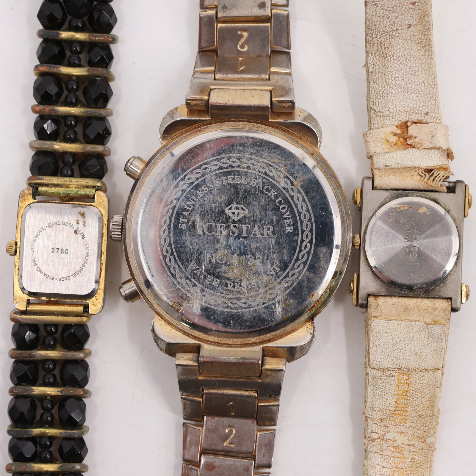 Lot of 23 Assorted Quartz Watches: Timex, Game Time, Ice Star & Geneva