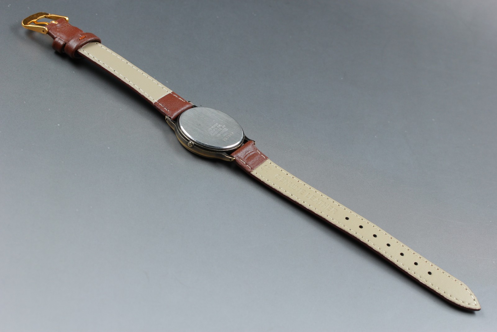 [Near MINT] SEIKO Alba V806-0050 Moon Phase 31mm Quartz Watch From JAPAN