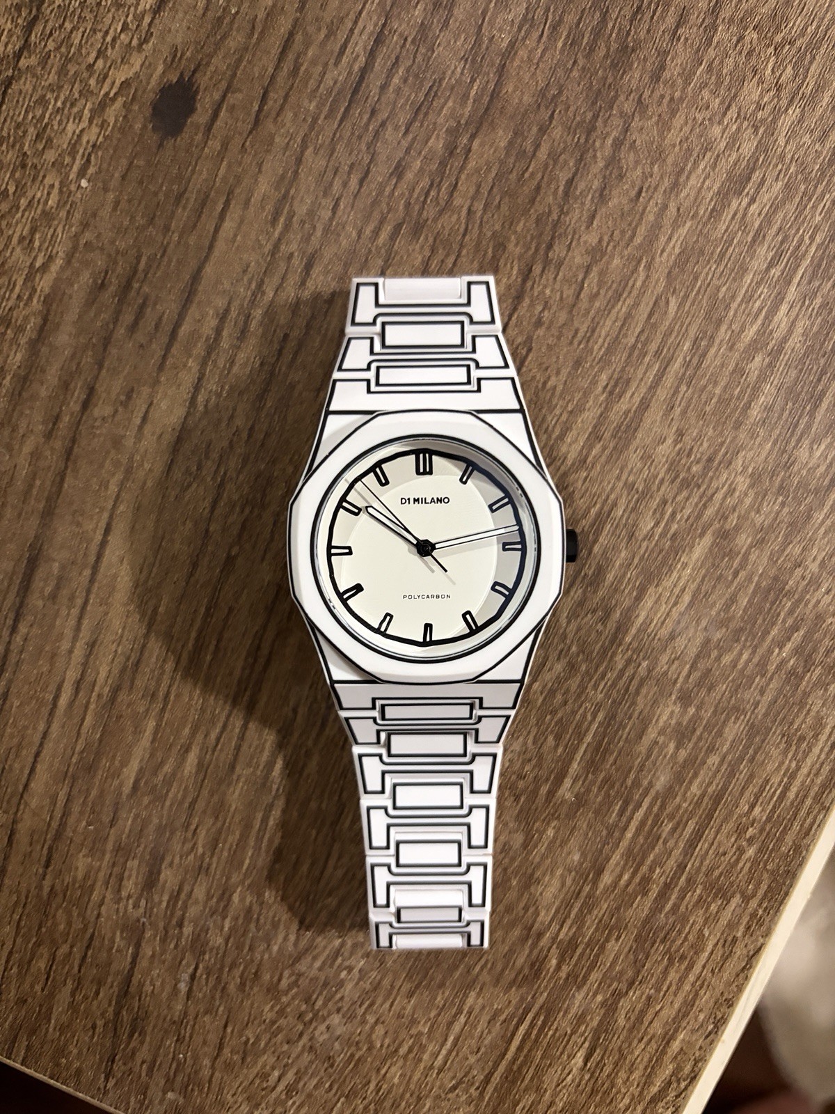 D1 Milano Sketch Polycarbon White