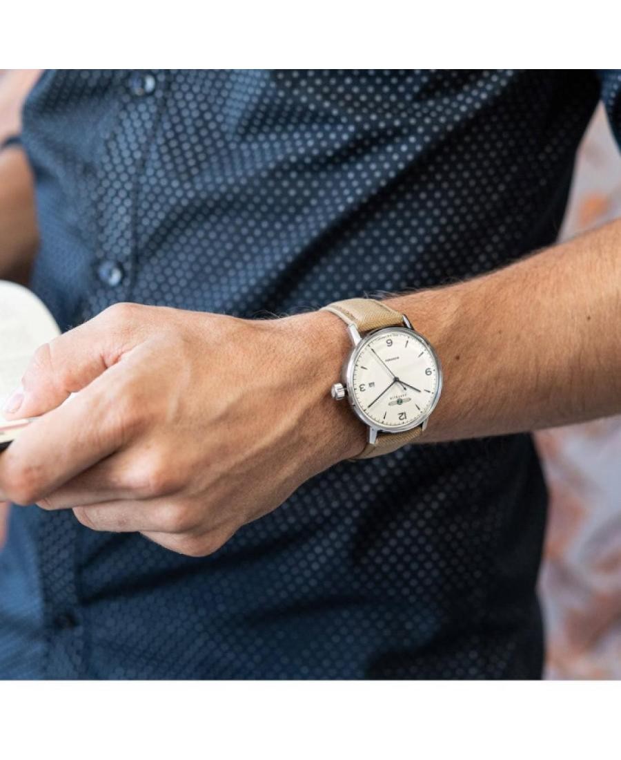 ZEPPELIN Men Analog Automatic Casual Watch Classic Dress Sand Dial Waterproof Ro