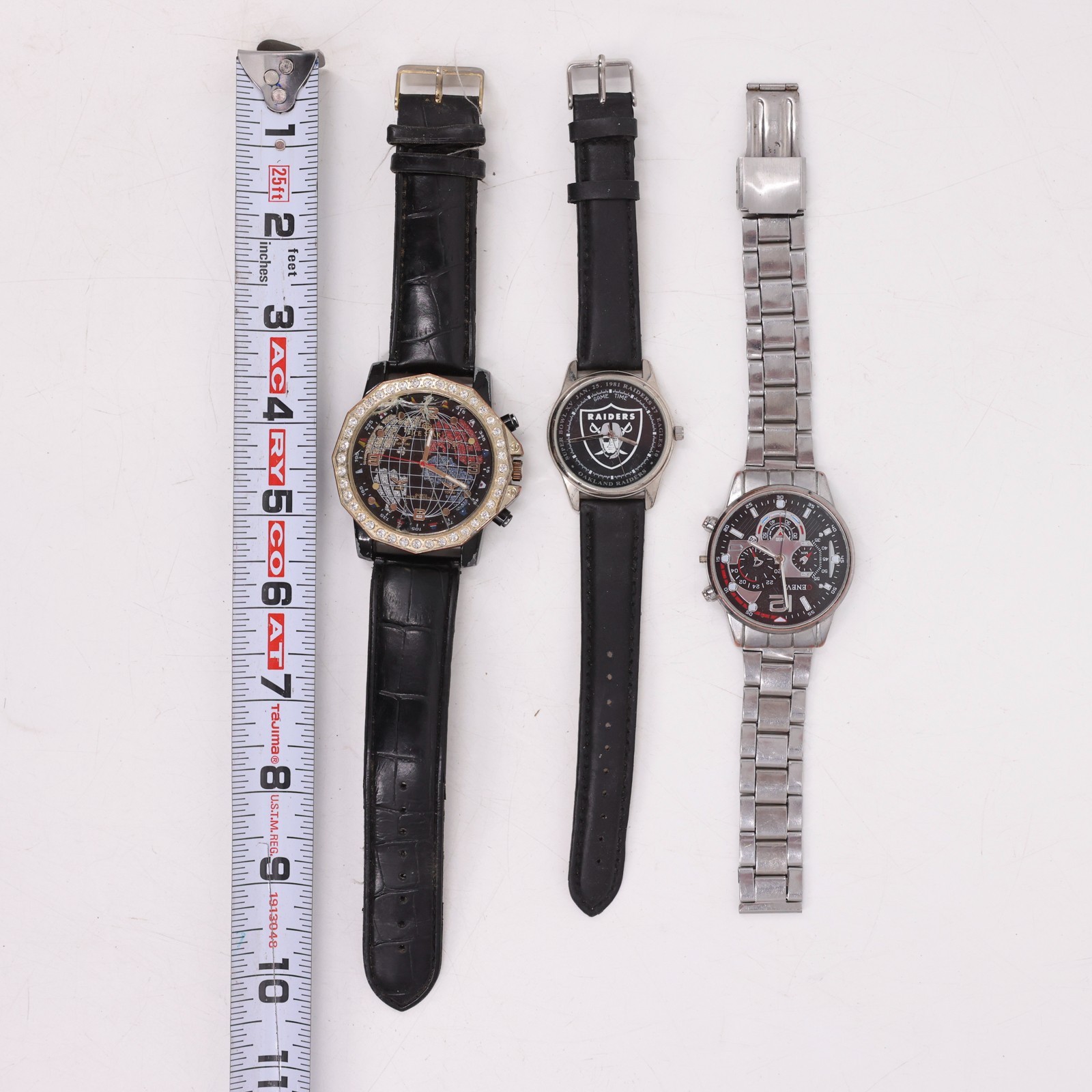 Lot of 23 Assorted Quartz Watches: Timex, Game Time, Ice Star & Geneva