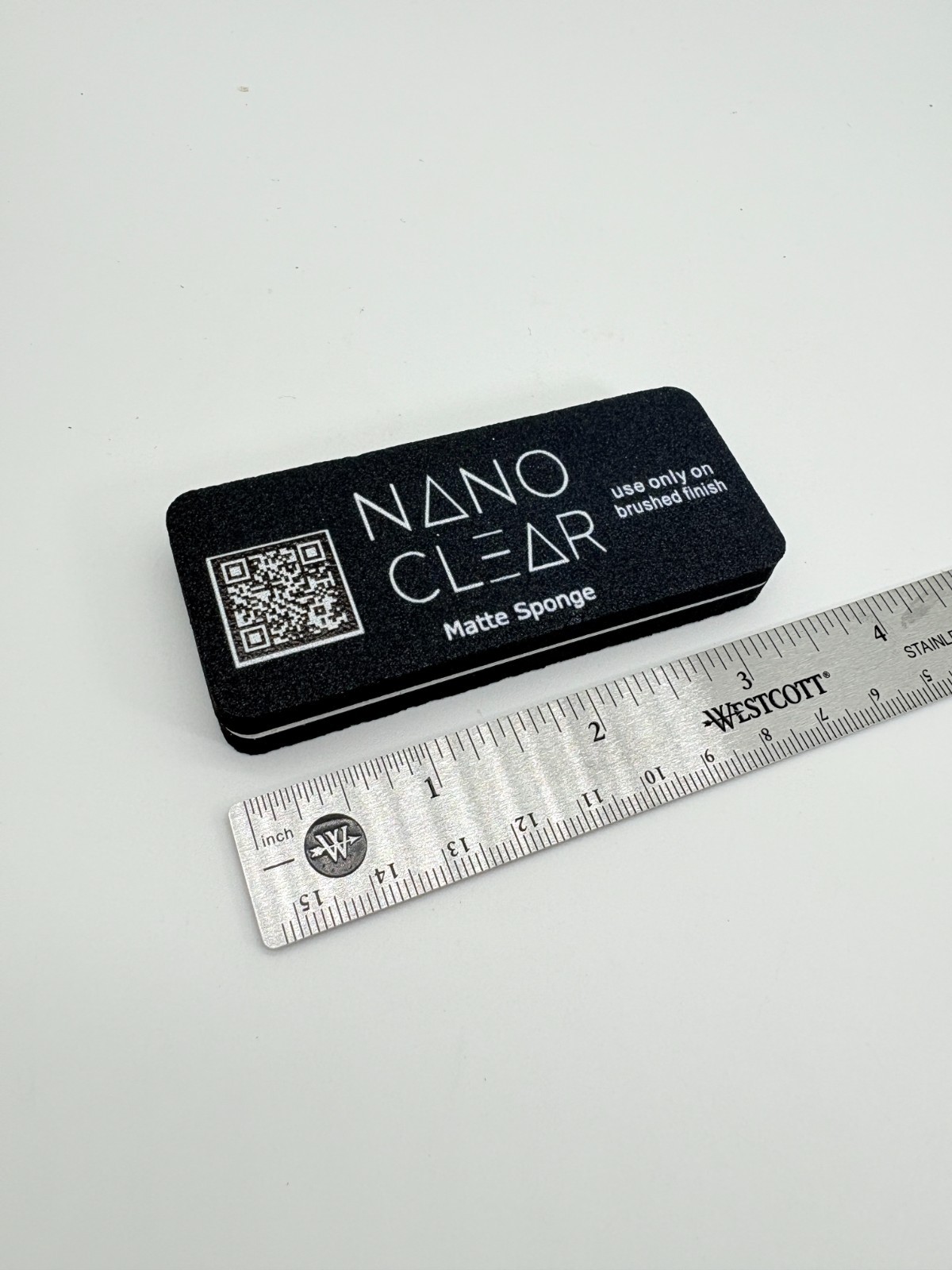 NANO CLEAR Matte Sponge to Renew & Fix Watch Scratches New