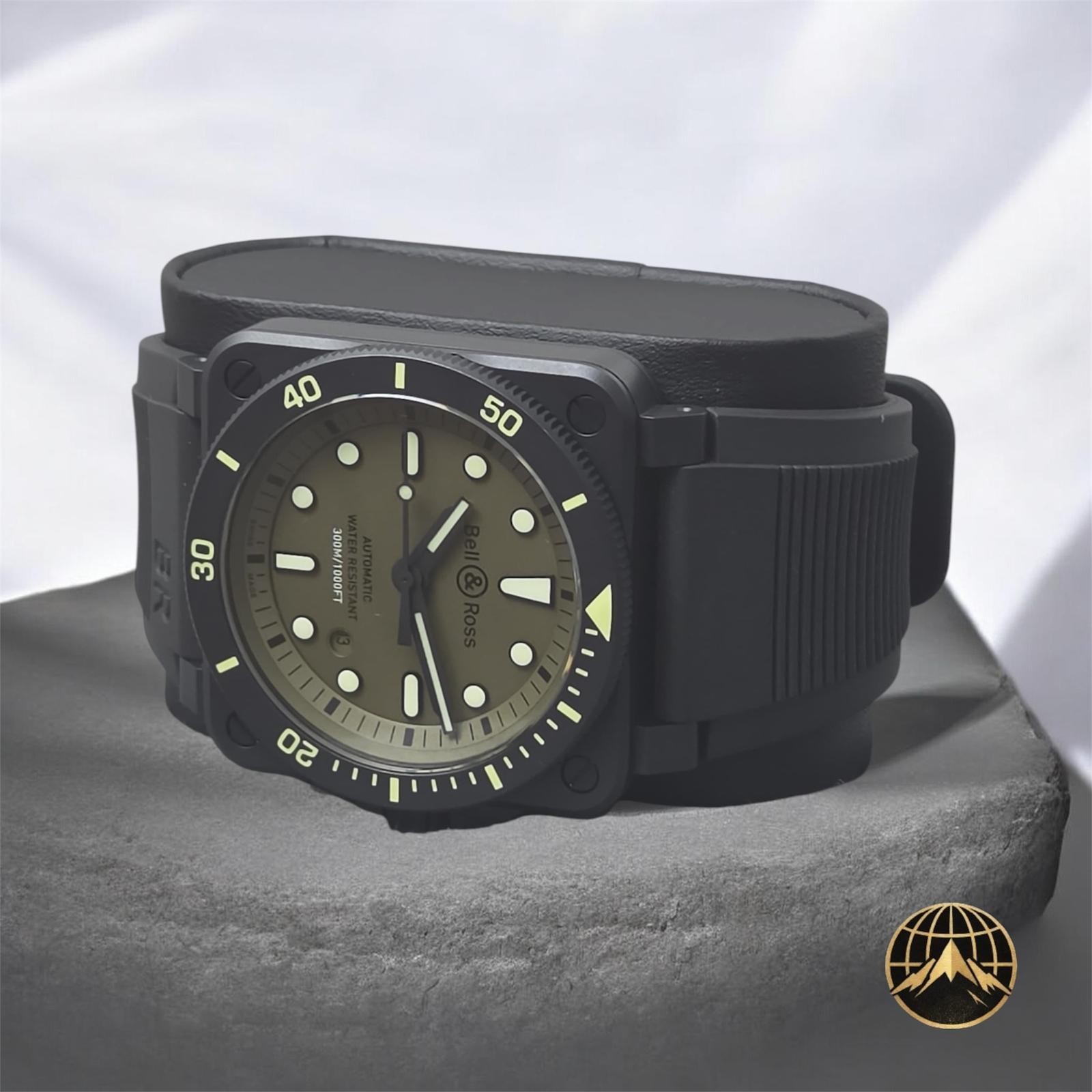 Bell & Ross Br 03-92 Diver Military Limited Edition BR0392-D-KA-CE/SRB