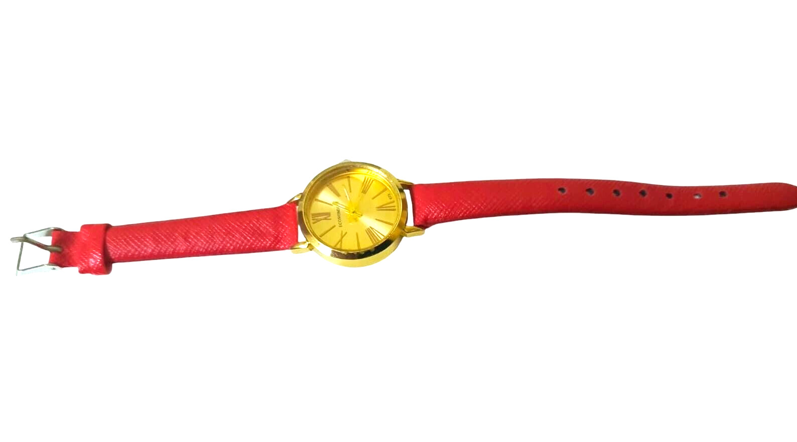 Luxury Analog Quartz Leather Red Strap Watch Women Fashion An Attractive Gift