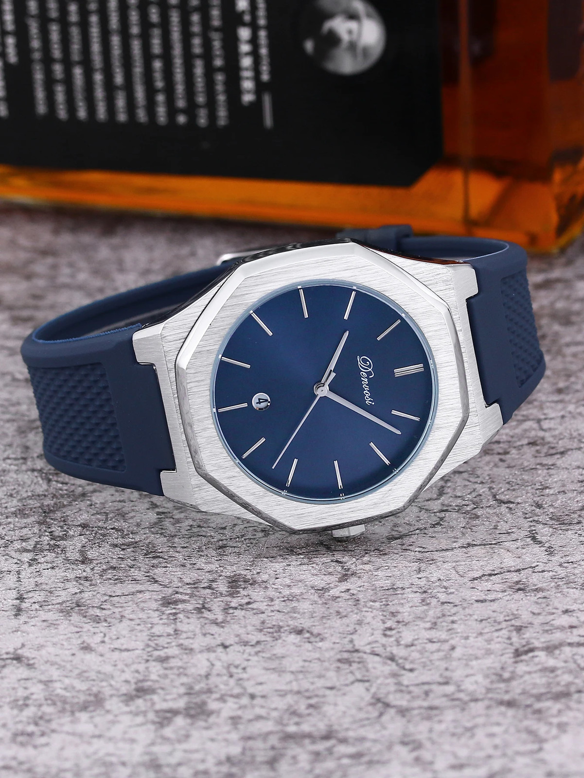 Simple leisure sports men’s quartz watch Waterproof casual wristwatch for men