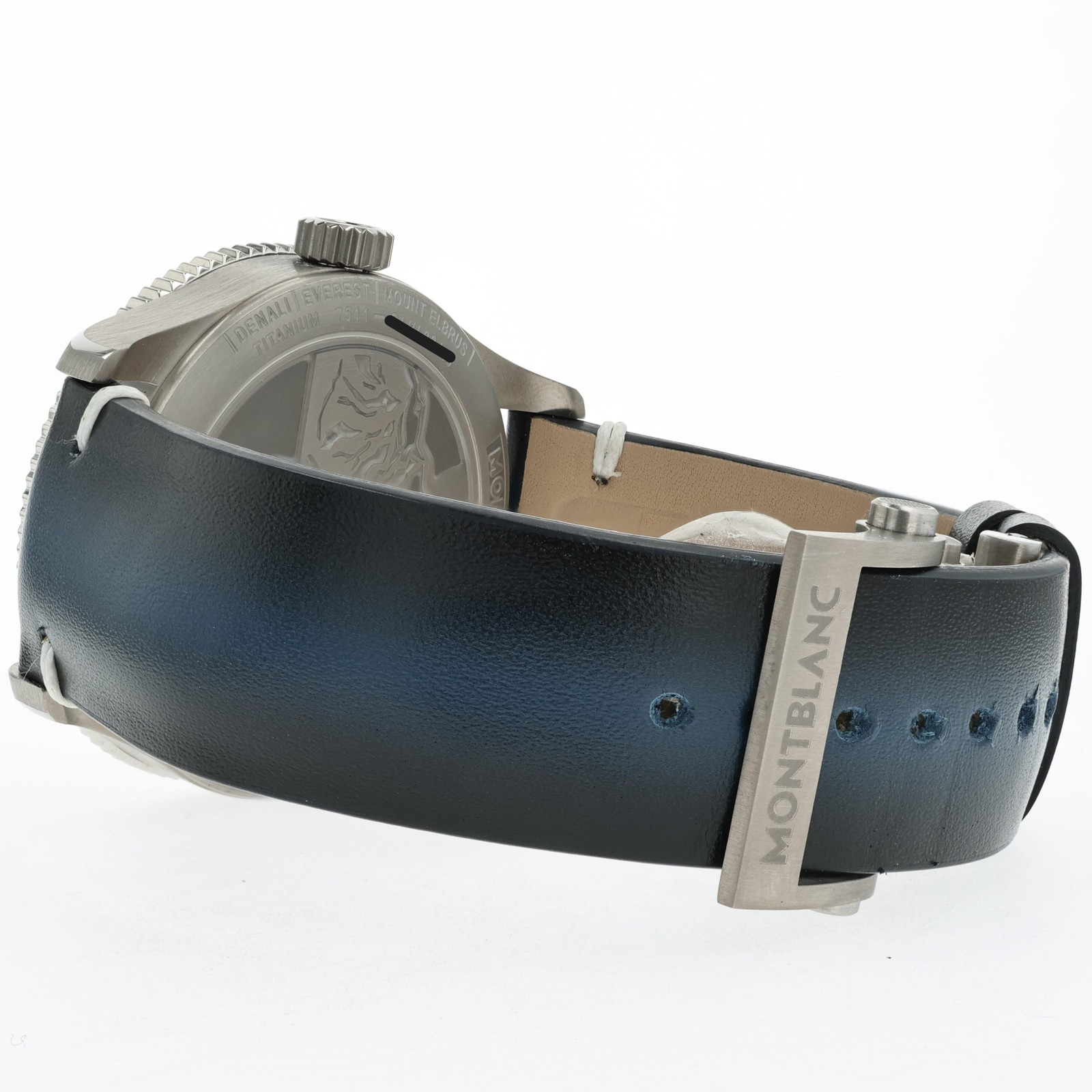 Montblanc 1858 Geosphere 42MM Titanium Blue Dial Automatic 125565