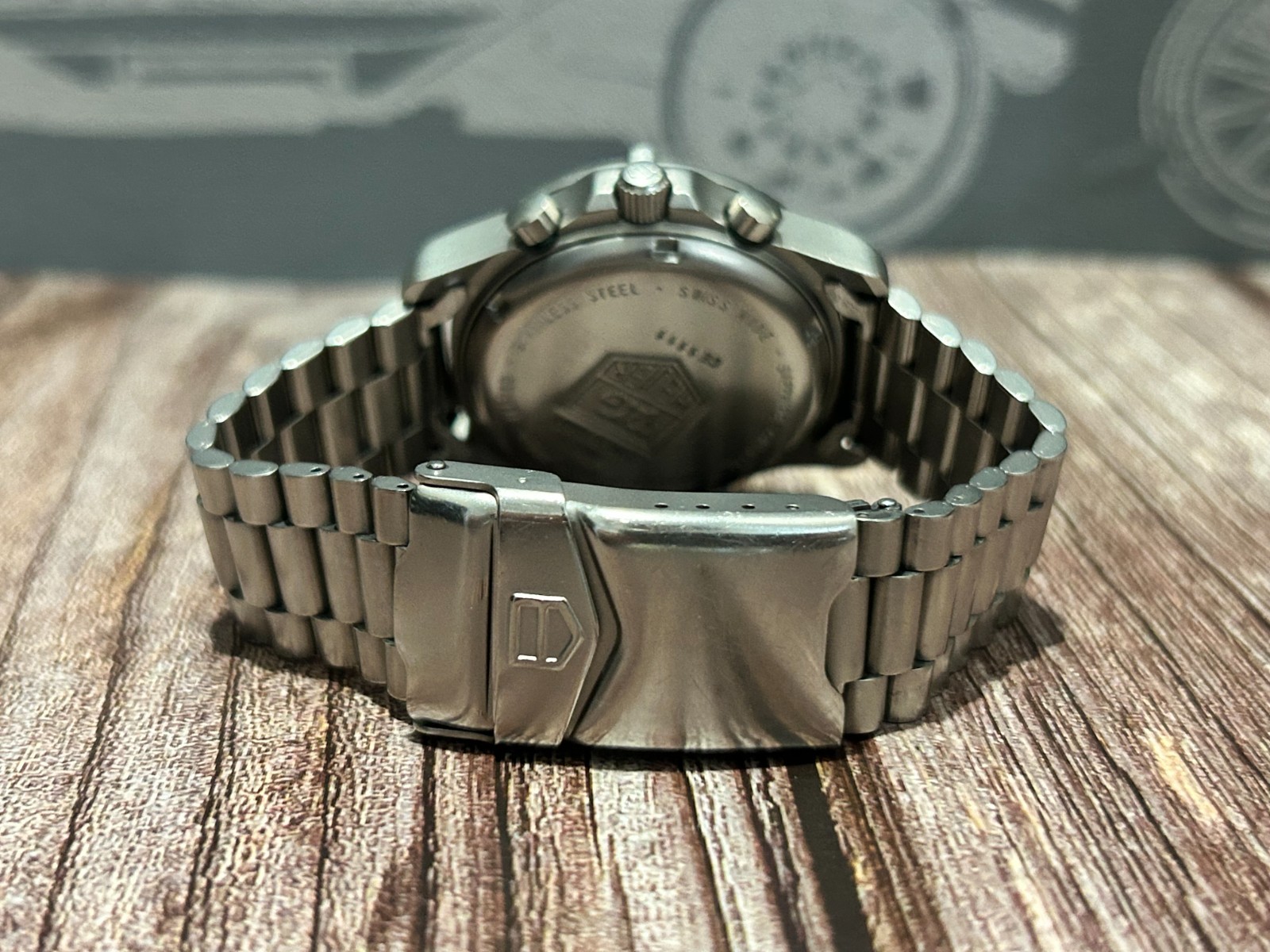 [Vintage] Tag Heuer Professional CE1111 Chronograph 38mm Quartz Men’s Watch b338