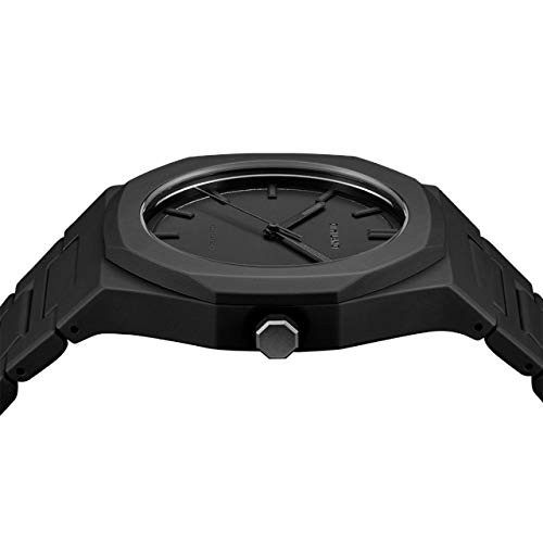 D1 MILANO PCBJ10 Shadow 40.5mm Black Polycarbonate Men’s Watch 5ATM