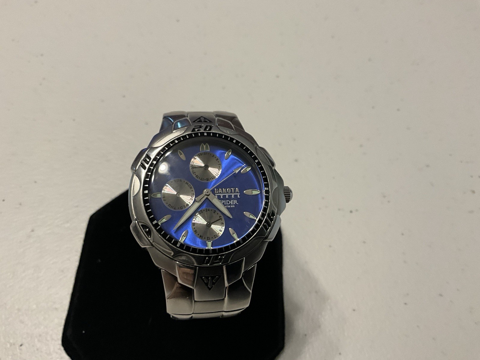 Dakota Steel Spider Men’s Watch 39MM [New Battery] 7”band