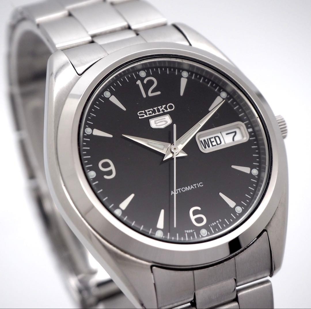 272 Working SEIKO Men’s Watch Seiko Five Automatic Day-Date 【USED】