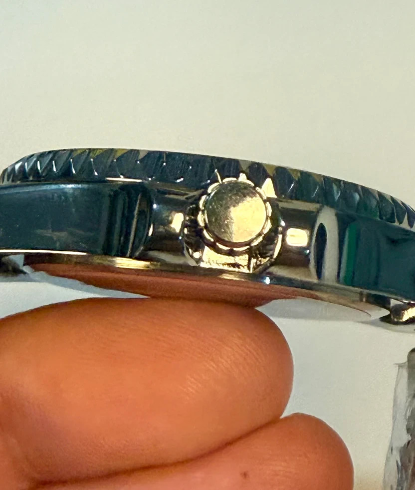 Montres Prestige MPW-0082 Quartz Professional Diver Blue Bezel Black Dial NIB